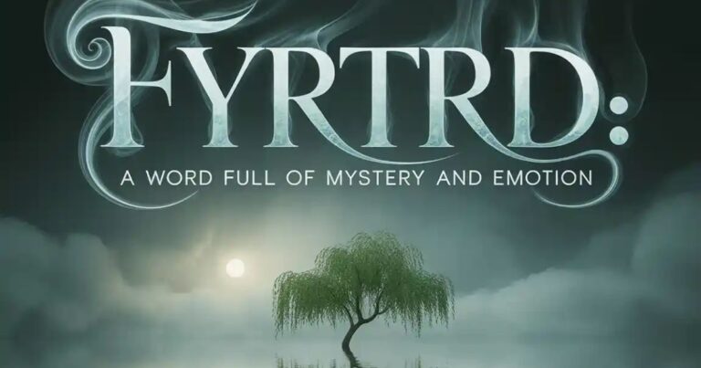 Fyrtrd: A Word Full of Mystery and Emotion