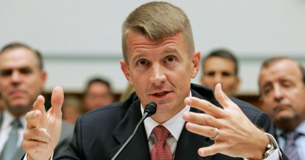 Erik Prince's Worth